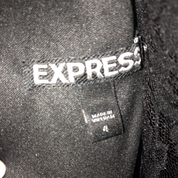 Express White Leopard Dress - Picture 7 of 8